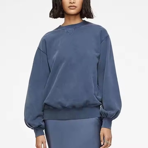 Venta al por mayor de calidad superior de las mujeres pulóver sudaderas de fábrica personalizada ropa impresa para el otoño sublimación OEM - Product Image 3