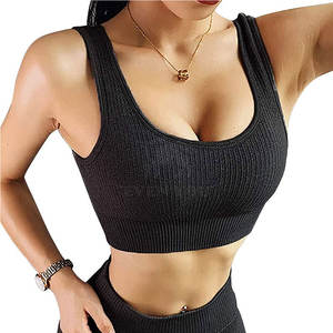 Conjunto de yoga sin costuras de alta calidad para mujer, 2 piezas, ropa deportiva para gimnasio, conjunto de yoga. - Product Image 4