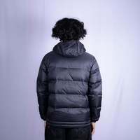 Veste en duvet à capuche pour homme Navigate Goose ultra-légère avec fermeture éclair, confort et style premium, tailles L-XL-XXL-XXXL