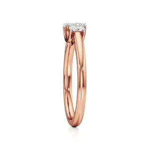 แหวนเพชรโอวัลเกรซทริลโลจี - Product Image 5