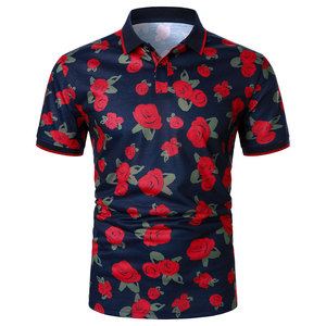 Nouveauté 2023, chemise pour homme de haute qualité, logo brodé personnalisé, couleur unie, imprimé, 100% coton, séchage rapide, légère - Product Image 1