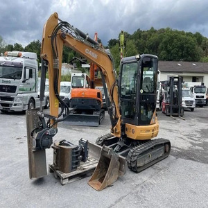Mini-excavatrice CASE CX39B S2 2019 de 3,9 tonnes avec grappin et 3 godets, excavatrice hydraulique compacte à vendre - Product Image 1