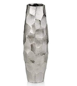 Traditional <b>Hammered</b> iron Tabletop Vase Set Industrial Design Handmade Decorative Cylinder Vases for Home Interior hotel villa - Product Image 2