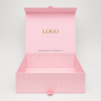 Boîte cadeau en papier pliable magnétique avec construction rigide de qualité supérieure, idéale pour les vêtements, les cosmétiques et les cadeaux spéciaux