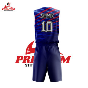 ชุดเสื้อบาสเก็ตบอลสำหรับผู้ชายปรับแต่งได้ชุดเครื่องแบบทีมบาสเก็ตบอลสำหรับวัยรุ่นชายและหญิงชุดวอร์มวิทยาลัยว่างเปล่า - Product Image 2