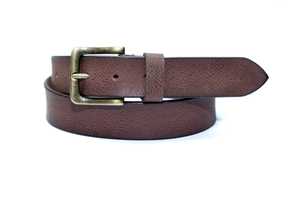 Ceinture à boucle ardillon en alliage d'affaires décontractées Ceinture à boucle ardillon en cuir de vachette pour homme Ceinture habillée au design classique - Product Image 5