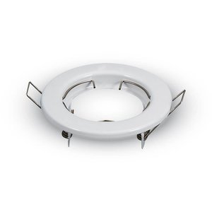 2 pz porta faretti a LED GU10 MR16 porta faretto fisso rotondo con faretto bianco a molla SKU-6640-Lighting/ - Product Image 3