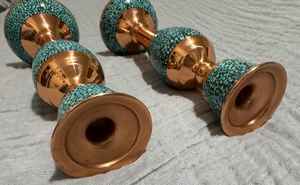 Taza de cobre ecológica, botella, taza de latón martillado Vintage, jarra/taza de café de cerveza de mula de Moscú - Product Image 3