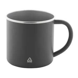 Mug Hossa en acier recyclé, écologique, pour articles promotionnels - Product Image 2