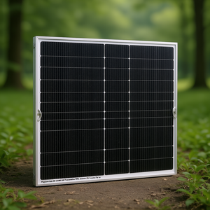 Panel Solar Policristalino PERC PolyCrown Solar NS-330MH-80 con Lámina Trasera Blanca, Marco de Aluminio Plateado, IP67, Conexión TUV - Product Image 3