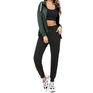 Nouvel ensemble de survêtement pour femme, léger, écologique, personnalisable, multicolores, avec fermeture éclair, coupe confortable, chaud, vente en promotion, arrivée - Product Image 4