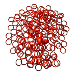 Paquete de Anillos de Piedra para Manualidades, También para la Creación de Joyas, Materiales de Arte y Manualidades para Collares, Pulseras, Pendientes, Multicolores - Product Image 3