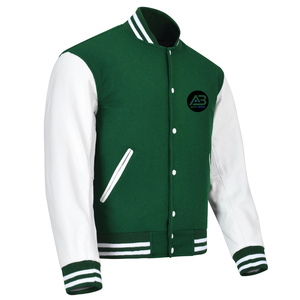 Chaqueta Varsity de Invierno para Hombre con Cuello Alto y Logotipo Personalizado, Ropa Casual Urbana, MOQ Bajo, Lona de Alta Calidad - Product Image 5