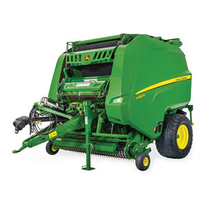 Presse à balles rondes Johnn Deeere 450E Nouvelle presse à balles rondes à chambre fixe avec moteur 75hp et boîte de vitesses pour foin à usage agricole - Product Image 3