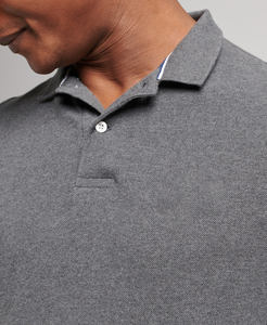 Polo unisexe à logo imprimé personnalisé, vente en gros de polos unisexe à motif solide en polyester doux 100% coton à bas prix - Product Image 2
