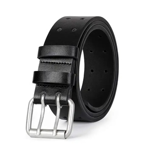 โลโก้ส่วนตัวคุณภาพสูงเข็มขัดหนัง Cowhide แบบกําหนดเองราคาที่แข่งขันราคาขายส่งเข็มขัดหนังแท้ - Product Image 5