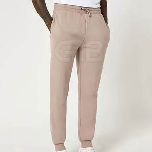 Meilleures ventes de pantalons de survêtement pour hommes à la mode Slim Fit Casual Wear confortable taille moyenne léger 100% coton coloré droit - Product Image 1