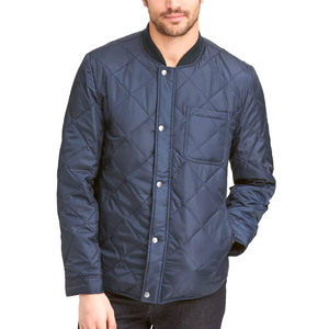 Winter New Arrival Long Sleeve Canvas Puffer <b>Men's</b> Hooded <b>Jacket</b> Front Customized Logo Printed Breathable Quick Dry Wholesale - Product Image 1