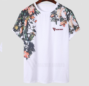 Derniers modèles de vêtements pour hommes T-Shirt léger à vendre Vente en gros de haute qualité T-shirt imprimé par sublimation à personnaliser pour les hommes - Product Image 1