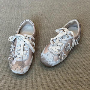 Zapatos planos informales de lona para mujer, zapatillas de deporte para mujer, mocasines sin cordones, calzado cómodo y transpirable de verano para mujer, calzado de moda - Product Image 3