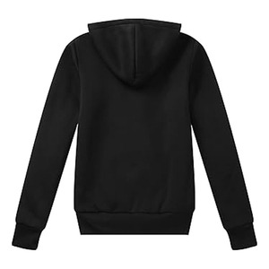Mejor calidad OEM Slim Fit con capucha cremallera polar manga larga Mujer 100% algodón personalizado cremallera sudaderas con capucha estilo Casual frente invierno - Product Image 3