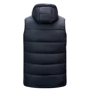 Gilet matelassé sans manches à la mode Veste matelassée d'extérieur pour hommes Design personnalisé Vêtements Streetwear - Product Image 4