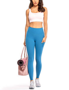 Leggings de mujer hechos a medida con tejido de secado rápido de alta calidad, cómodos y de secado rápido al por mayor con logotipo personalizado - Product Image 2