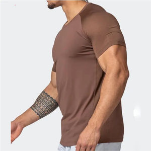 High Quality Customized Slim Fit <b>Tshirt</b> Men Gym Sportswear Latest Design Men <b>Tshirts</b> - Product Image 5
