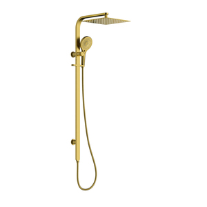 Luxe 3 Voies En Laiton <span class=keywords><strong>Noir</strong></span> <span class=keywords><strong>Mat</strong></span> <span class=keywords><strong>Robinet</strong></span> En Laiton Plaqué Salle De Bains Baignoire Bain Et Douche Luminaires Mélangeurs Ensembles <span class=keywords><strong>Avec</strong></span> <span class=keywords><strong>Douchette</strong></span> - Product Image 5