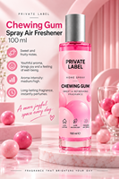 Spray rafraîchisseur d'air à la menthe pour marque privée 100ml OEM |   Spray d'ambiance fruité et sucré pour la maison |   Espagne UE