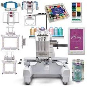 Brand New Baby <b>Lock</b> Array 6 Needle Flat Computerized <b>Digital</b> Embroidery Machine - Product Image 2
