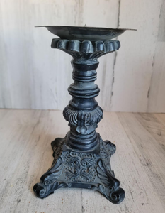 Bougeoirs classiques en métal, finition rustique, pour la décoration de la maison et des mariages, faits à la main, en gros pour Noël - Product Image 3