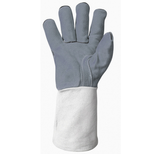 Guantes de soldadura de cuero de vaca de diseño personalizado de alta demanda duraderos con material de alta calidad - Product Image 2