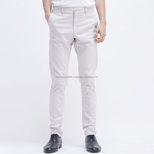 Nardon Apparel OEM Pantalon en toile personnalisé décontracté à coupe ajustée pour hommes, léger, à séchage rapide, avec poches latérales - Product Image 3