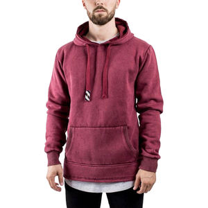 เสื้อฮู้ดดี้ยูนิเซ็กซ์ผ้าฝ้าย 100% ทรงปกติ ล้างสีแบบ Acid Wash สำหรับฤดูหนาว ดีไซน์ปักลาย ระบายอากาศได้ดี เป็นมิตรกับสิ่งแวดล้อม แห้งเร็ว สไตล์สตรีทแวร์ ขายส่ง - Product Image 1