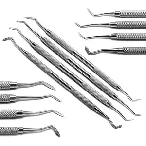 Instruments de restauration dentaire Instruments de remplissage pour sculpteurs à double extrémité en acier inoxydable - Product Image 1