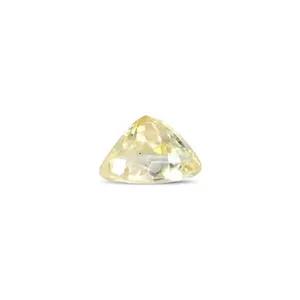 Zafiro Amarillo Natural (Pukhraj) de 5.27 Quilates, Corte Esmeralda Facetado, Piedra Suelta, Material de Gema Roja - Product Image 2