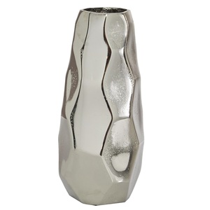Jarrón de Flores de Aluminio Fundido de Diseño Moderno Personalizado, Decoraciones de Mesa de Alta Demanda de la India, DE-AARTICO, Se Acepta OEM/ODM - Product Image 1