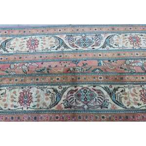 Alfombra Vintage, Alfombra Turca de 2.9x9.2 pies, Alfombra Oriental de Lana Roja y Azul - Product Image 5