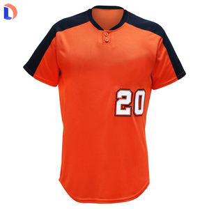 Conception uniforme de maillot de Baseball personnalisé de belle qualité sublimé uniforme de baseball de softball boutonné pour jeunes - Product Image 5