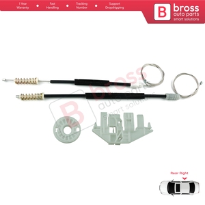 ชุดซ่อมมอเตอร์กระจกหน้าต่างด้านหลังขวา รุ่น BWR5435 สำหรับรถยนต์ 406 8B 8E/F ปี 1995-2004 แบบ 4/5 ประตู รหัส 0130821924 - Product Image 2