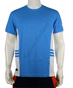 Bán Buôn Người Đàn Ông Của 100% Bông Thả Vai T-Shirt Lụa Màn Hình In Ấn Thêu Polka <span class=keywords><strong>Dot</strong></span> Nhật Bản Phong Cách 180G Vải OEM Dịch Vụ - Product Image 3