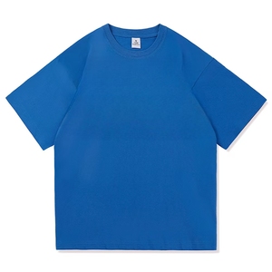 Wholesale Custom Printing <b>Heavyweight</b> Drop Shoulder Knitted Sporty 100% Cotton Regular Fit <b>Men's</b> <b>T</b>-<b>Shirt</b> Tee - Product Image 4