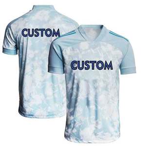 Maillot de football en tissu micro sport spécial fabriqué en Thaïlande, vêtements de sport pour hommes et femmes - Product Image 1