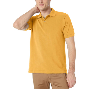Polos transpirables de talla grande para hombre, venta al por mayor, Polo de golf liso con logotipo personalizado para hombre, Polo bordado deportivo para hombre - Product Image 4