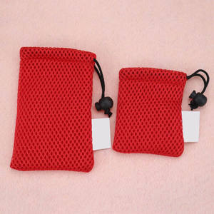 Drawstring Mesh <b>Bags</b> Custom Logo Breathable Storage Organizer Durable Reusable <b>Laundry</b> <b>Bag</b> Lightweight <b>Travel</b> Sports Packaging - Product Image 3