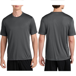 Camiseta ajustada de microfibra de la mejor calidad para hombre, última moda, estampado transpirable, fabricación profesional para adultos - Product Image 4