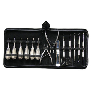 Kit Completo de Exploración Dental PISSCO, Juego de Herramientas para Limpieza y Extracción Dental, Kit de Extracción Dental para Dientes, 15 Piezas - Product Image 1