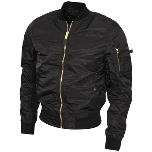 Veste de vol automne hiver pour hommes, respirante, mode OEM personnalisée avec toile, tissu grande taille, patch tissé de baseball, nouveau design - Product Image 4