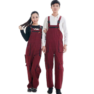 High Quality Fashion Bib Overall <b>Suspenders</b> Pants Coveralls Mechanic Jumpsuits Mechanic Overall Bib Pants Customized Bodysuit - Product Image 1